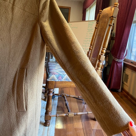 Wool and Cotton Pea Coat - Picture 4 of 9